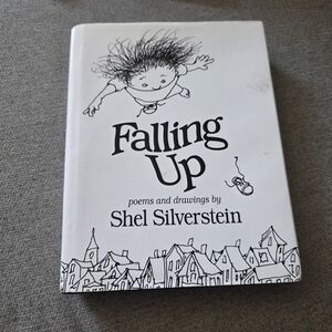 Falling Up by — White Hardcover Poetry Book